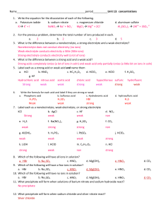 Unit 12 Worksheet Answers