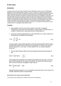 Introduction - Atto Second Physics