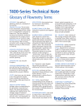 Glossary of Flowmetry Terms