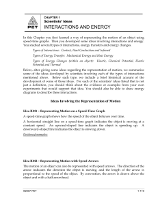 Chapter 1, Activity 7 Handout on Scientists` Ideas
