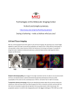 Technologies at the Molecular Imaging Center A short and
