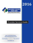 Provider Services Guide - Coalition for a Healthy Community