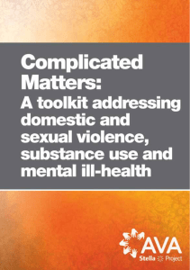 Complicated Matters: A toolkit addressing domestic and sexual