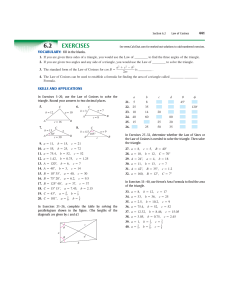 Section 6.2 Problem Set