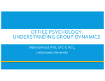 Office psychology MSF 2016