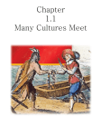 Chapter 1.1 Many Cultures Meet