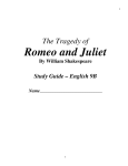 Romeo and Juliet - Mona Shores Blogs