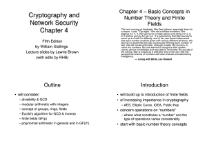 Cryptography and Network Security Chapter 4