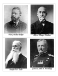 Henry Cabot Lodge Alfred Thayer Mahan Sanford B. Dole General