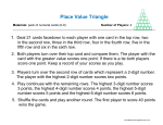 Place Value Triangle - K-5 Math Teaching Resources
