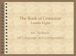 The Book of Grammar