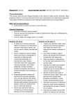 Department: Science Course Number and Title: 523 (CP) and 518