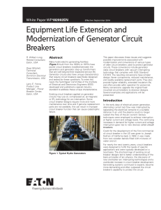 Equipment Life Extension and Modernization of Generator