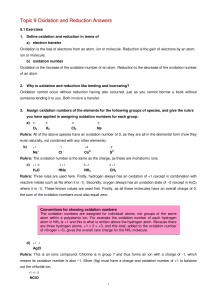 Topic 9 Oxidation and Reduction Answers - slider-dpchemistry-11