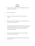 1 ChE 505 WORKSHOP 1 1. Why are chemical reactions important