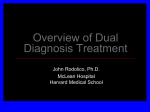 Overview of Dual Diagnosis Treatment