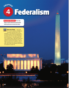 Why Federalism?