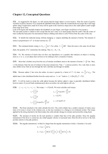 Solutions Chapter 12