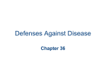 Defenses Against Disease