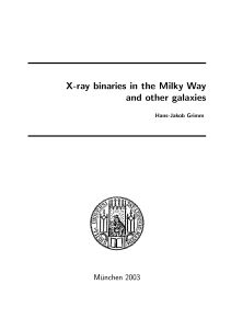 X-ray binaries in the Milky Way and other galaxies