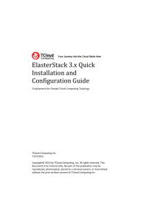 ElasterStack 3.x Quick Installation and Configuration Guide