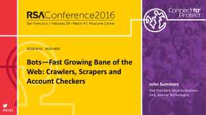 Bots—Fast Growing Bane of the Web: Crawlers