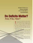 Do Deficits Matter? And, If So, How?