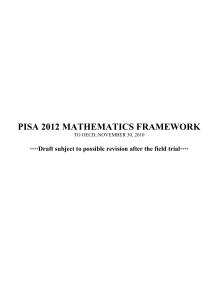 pisa 2012 mathematics framework