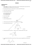 CBSE Class X Triangles Assignment 2