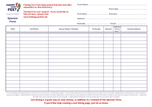 Sponsor Form Just Giving is a great way to raise money, in addition