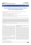 Spread of Infectious Diseases and Socio