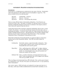 Lab Module 8: Phenol-Red Carbohydrate Fermentation Broths