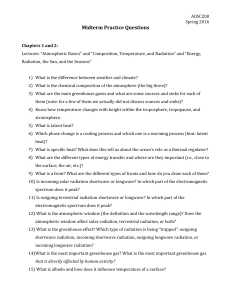 Midterm - UMD | Atmospheric and Oceanic Science