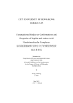 Computational Studies on Conformations and Properties of Peptide