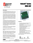 Velociti Series MMO-6RF - Gamewell-FCI