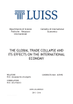 THE GLOBAL TRADE COLLAPSE AND ITS EFFECTS ON THE