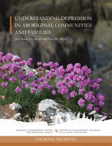 Understanding Depression in Aboriginal Communities and Families