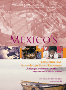 Mexicos Transition to a Knowledge Based Economy