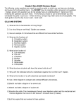 Grade 8 Nov EXAM Review Sheet - Nelson Heights Middle School