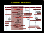 Renaissance Astronomy - Faculty Web Sites at the University of