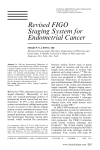 Revised FIGO Staging System for Endometrial Cancer