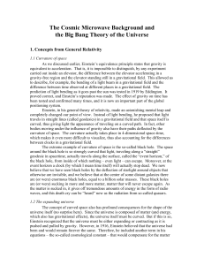 The Cosmic Microwave Background and the Big Bang Theory of the