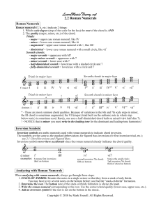 View printable PDF of 2.2 Roman numerals