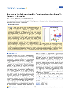 Strength of the Pnicogen Bond in Complexes Involving Group Va