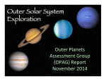 Outer Solar System Exploration: Outer Planets Assessment Group