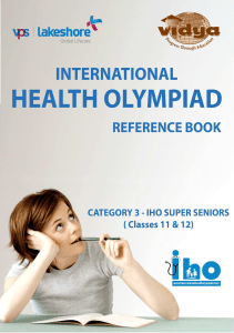 International Health Olympiad Reference Book Super Senior