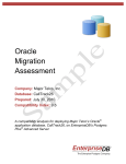 Oracle Migration Assessment