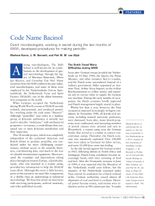 Code Name Bacinol - DSM Sinochem Pharmaceuticals