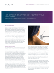 hdr brachytherapy for non-melanomatous skin cancer