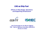 2013, HEC, LNG: Effects on Ship Design